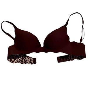 VICTORIA’S SECRET ‘Very Sexy’ Brown Print Push-Up Bra